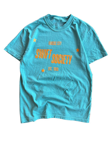 KC SHOWGIRL SWIFT SOCIETY - SEAFOAM/ORANGE Bellboy Apparel
