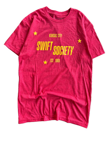KC SHOWGIRL SWIFT SOCIETY - RED/GOLD Bellboy Apparel
