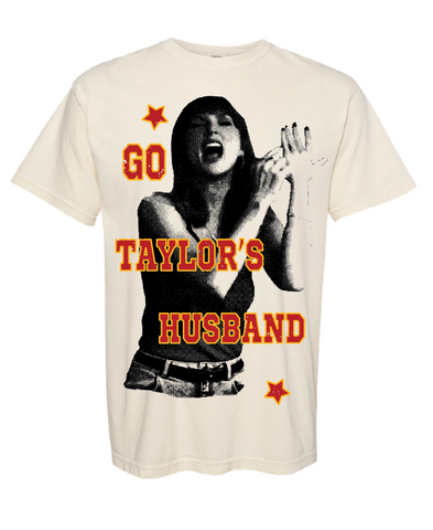 TAYLOR'S HUSBAND T-SHIRT - IVORY Bellboy Apparel
