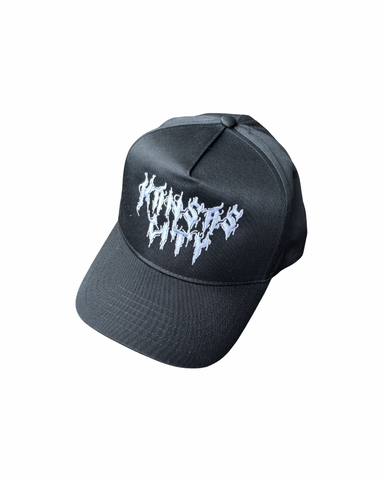 KC EMBROIDERED METAL HAT -BLACK Bellboy Apparel