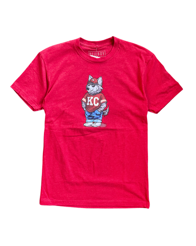 GAMEDAY WOLF - RED Bellboy Apparel
