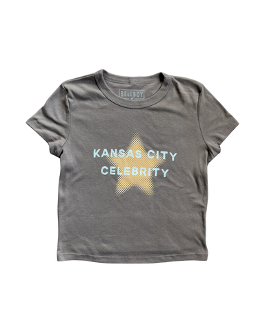 KANSAS CITY CELEBRITY BABY TEE - COCOA Bellboy Apparel
